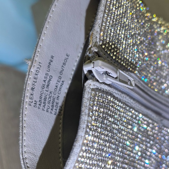 Steve Madden Rhinestone Booties Size 5 - Picture 10 of 10